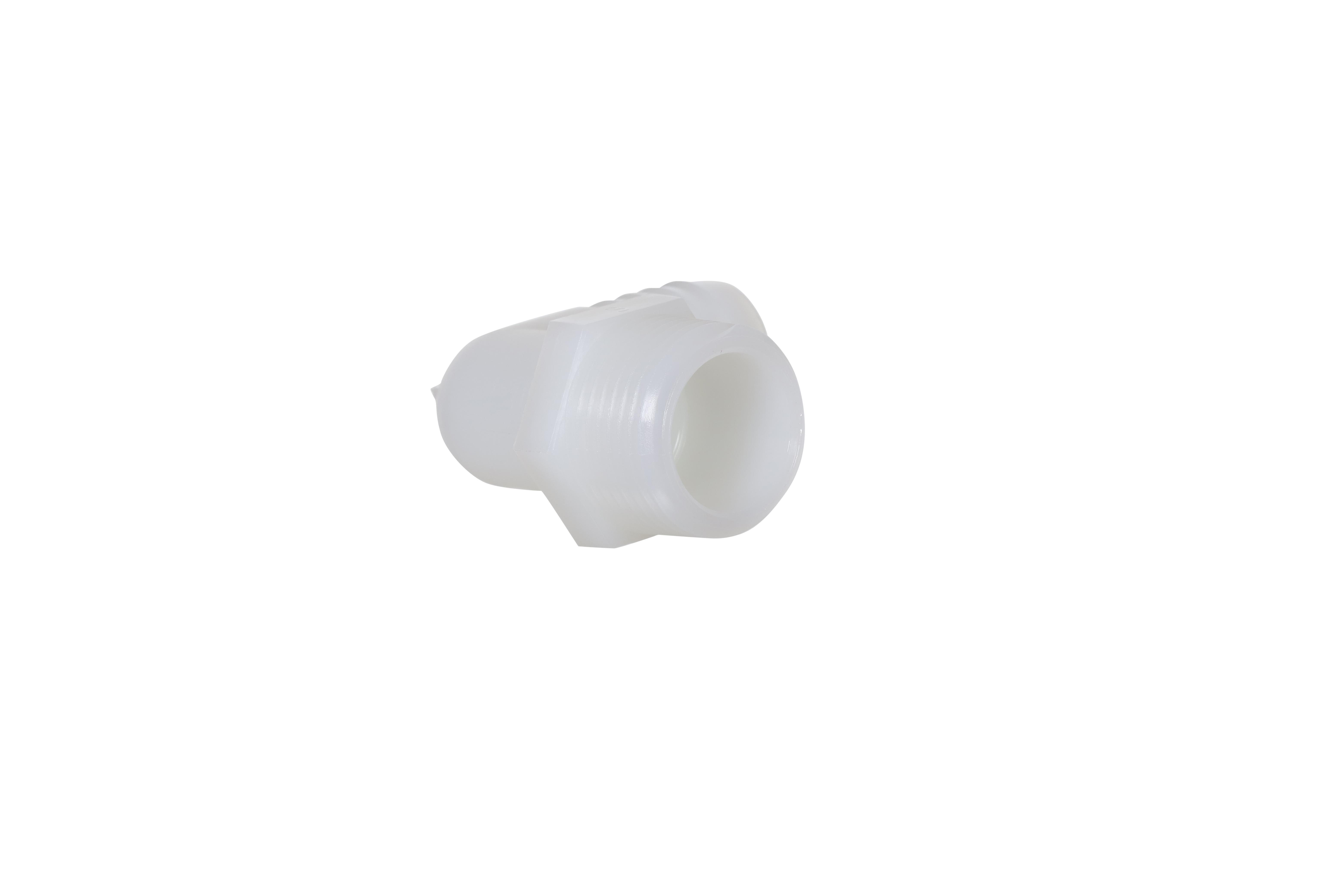 Diversitech 701-025 Male Adapter Elbow, 3/4 in Nominal, Barb x MNPT End Style, Nylon, Domestic