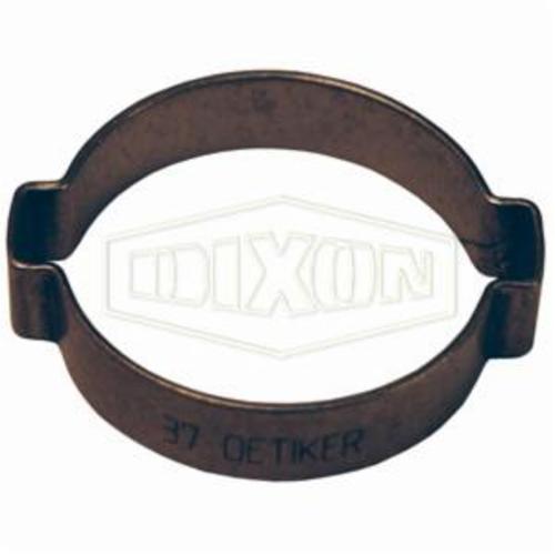 Dixon&reg; 0507R Double Ear Pinch-On Clamp, 1/4 in Nominal, 0.197 in Closed Dia x 0.276 in Open Dia, 304 Stainless Steel, Domestic