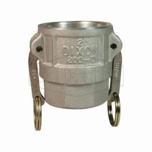 Dixon&reg; 100-D-AL Type D Cam and Groove Coupler, 1 in Nominal, Female Coupler x FNPT End Style, Aluminum, Domestic