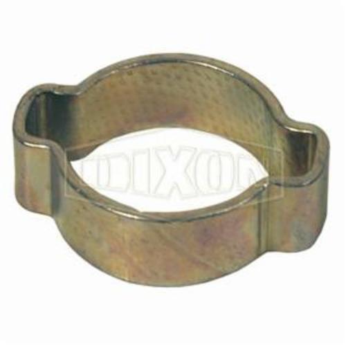 product Dixon® 170 Single Ear Pinch-On Clamp, 11/16 in Nominal, 0.595 in Closed Dia x 0.669 in Open Dia x 0.03 in THK, Steel, Domestic