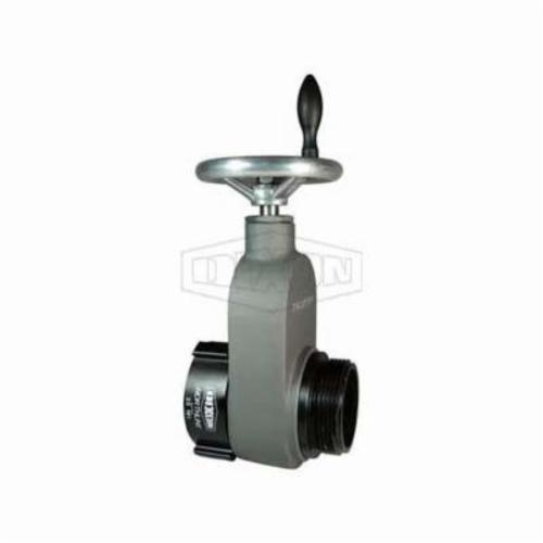product Dixon® HGV250 Single Hydrant Gate Valve With Speed Handle, 2-1/2 in Nominal, Female NH NST x Male NH NST End Style, 175 psi Pressure, Brass Body
