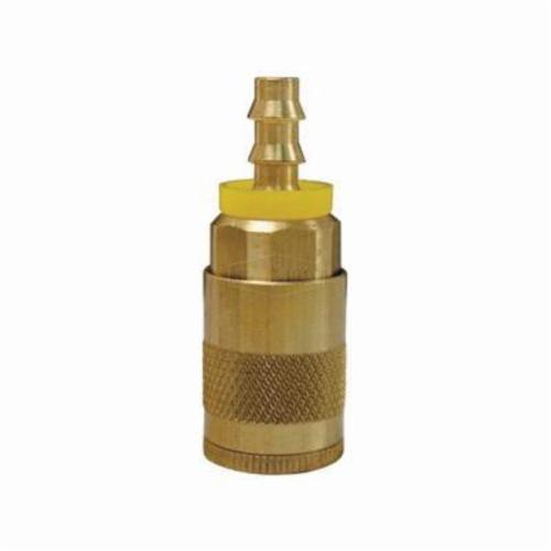 product Dixon® D2BF3 DF Series Industrial Female Quick Disconnect Pneumatic Plug, 3/8-19 Nominal, Quick Disconnect Plug x BSPP, 500 psi Pressure, Steel
