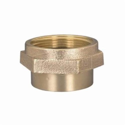 product Dixon® DMH3025F Double Reducing Hex Nipple, 3 x 2-1/2 in, Brass, MNPT x Male NST (NH), Domestic