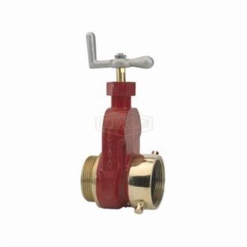 product Dixon® WHYD3025F Wharf Hydrant Valve, 3 x 2-1/2 in Nominal, Female NH NST x Male NH NST End Style, 300 psi Pressure, Brass Body