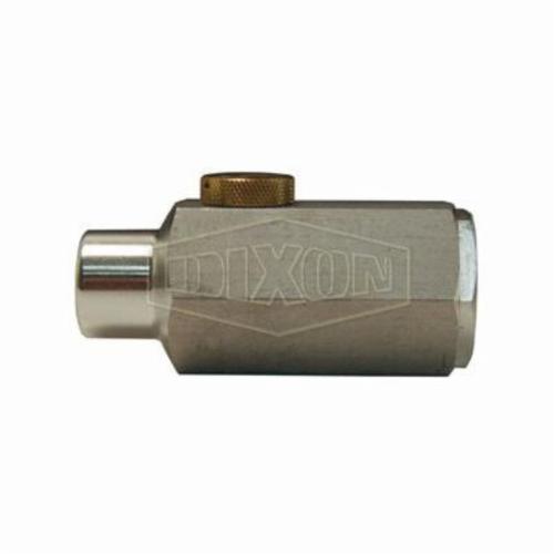 Dixon&reg; ML300M Mini In-Line Air Lubricator, 3/8 in FNPT x 3/8 in MNPT Port, 22 scfm Flow Rate, 200 psi Pressure