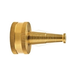product Dixon® BTN75 Brass Twist Nozzle, 3/4 in Garden Hose Thread Connection, 150 psi Pressure, Brass, Domestic