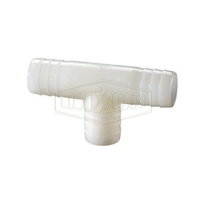 Dixon&reg; TSSS222 Tuff-Lite&trade; Tee, 1/4 in Nominal, Hose Run x Hose Branch End Style, Nylon