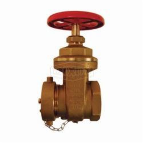 product S and H Fire Products WV-1NP-1NP Gated Wye Valve, 1 in FNPSH X 1 in MNPSH, 600 psi, Powder Coated/Corrosive Resistant Aluminum