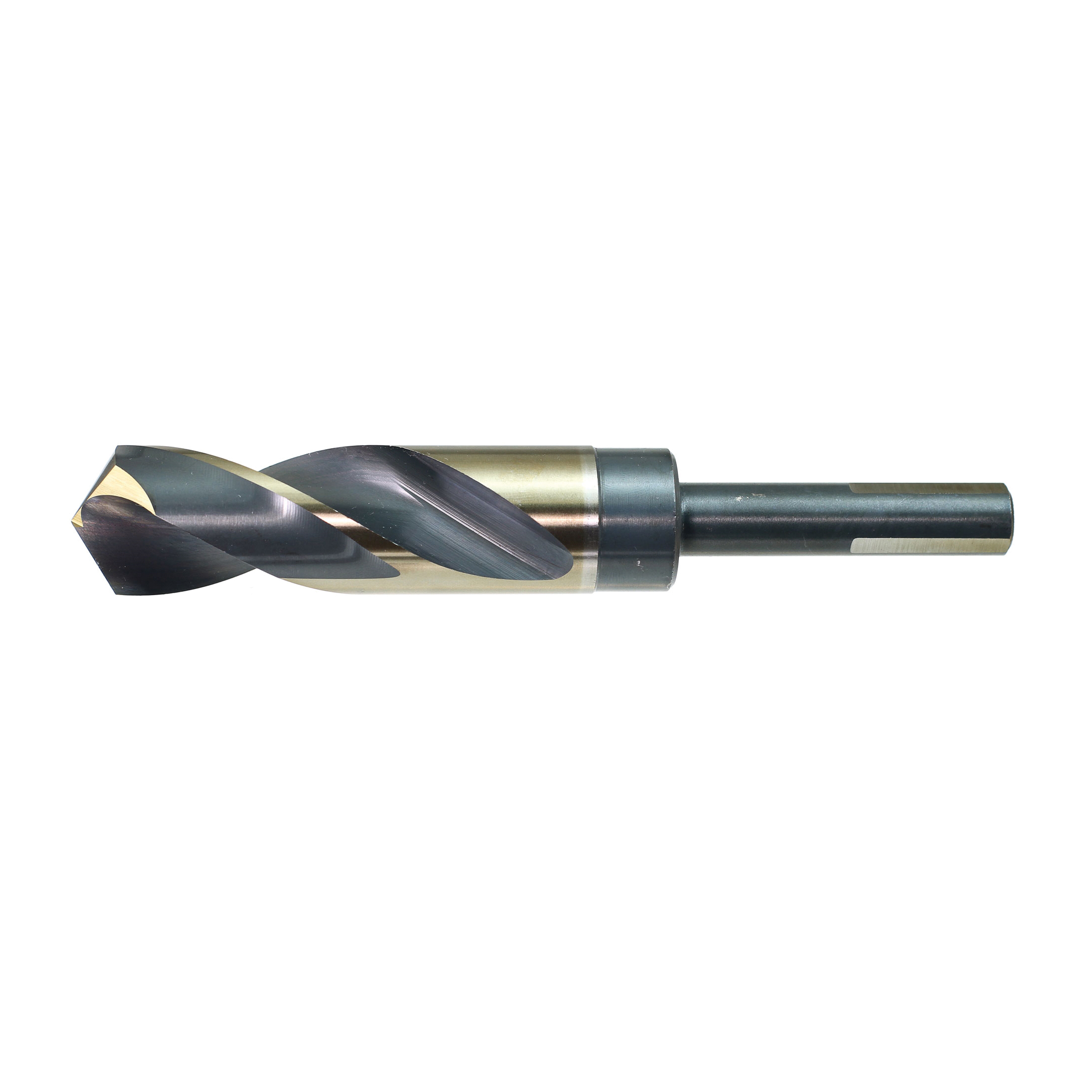product Drillco 1000E204 Imperial Silver and Deming Drill, 1-1/16 in Drill - Fraction, 1.0625 in Drill - Decimal Inch, 1/2 in Shank, HSS
