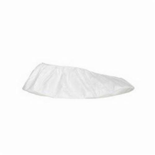 DuPont™ TY450SWH00020000 Boot Cover, ASTM D1777, D3776, D774, D5733, D5034, D257, Universal Fits Shoe, White, Elastic Closure, Tyvek® Outsole, Resists: Slip