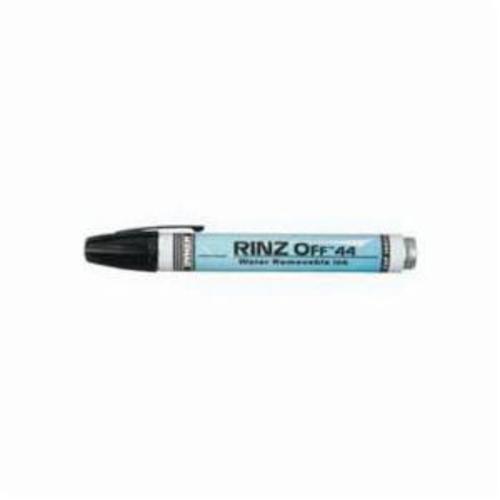 Dykem&reg; RINZ OFF&reg; 44 44709 Bullet Tip Water Removable Temporary Marker, White