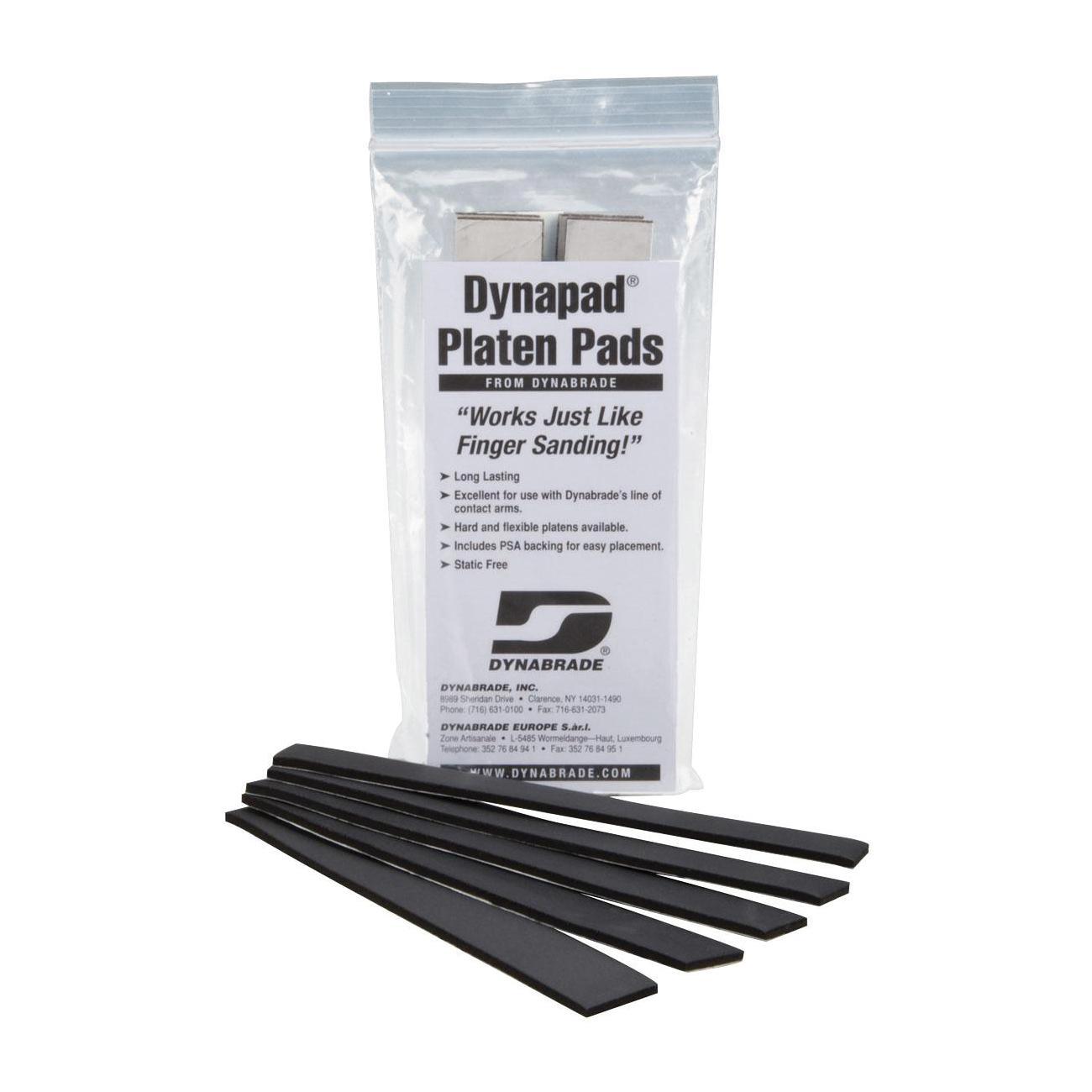 product Dynabrade&reg; 11109 Hard Platen Pad, For Use With Dynabelter&reg; 11462 Offset Front Exhaust Finisher, 7 in L x 3/4 in W x 1/8 in THK