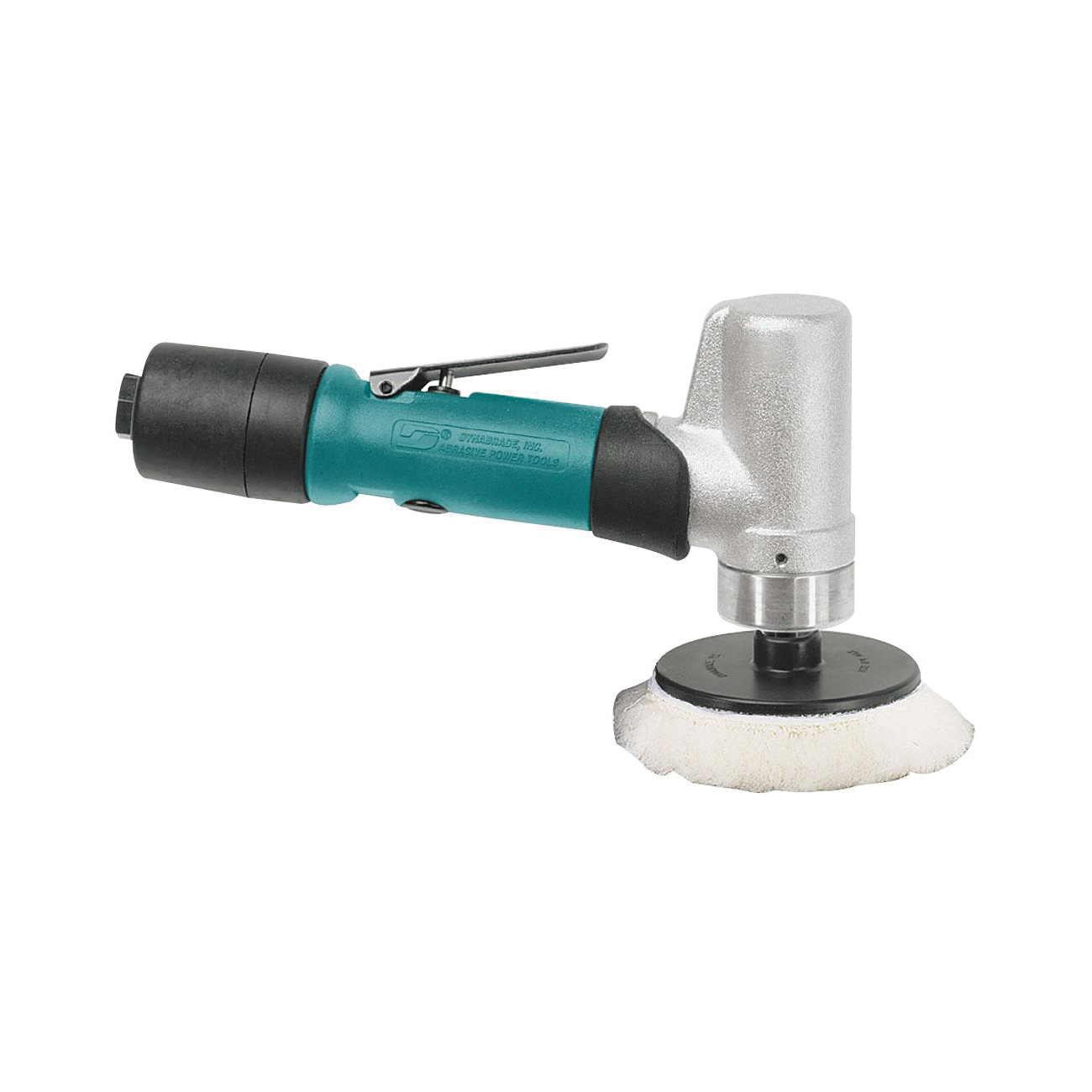 Dynabrade® 51401 Rotary Buffer, 3 in Dia Pad, 3/8-24 MNPT Arbor/Shank, 0.4 hp, 24 scfm Air Flow, 90 psi