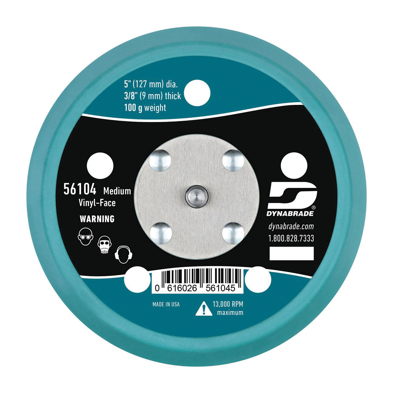 Dynabrade® 54018 Medium Density Disc Backing Pad, 1-1/4 in Dia Pad