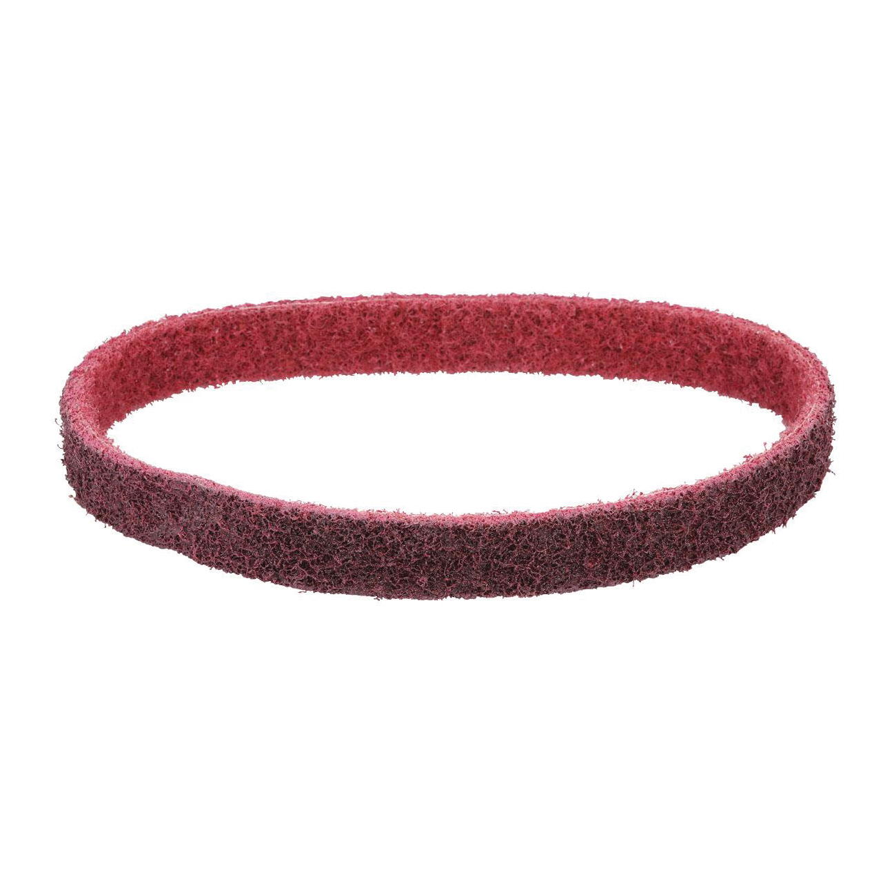 Scotch-Brite™ 048011-13230 SC-BS Backstand File Scrim Surface Conditioning Non-Woven Abrasive Belt, 1/4 in W x 18 in L, Very Fine Grade, Aluminum Oxide Abrasive, Blue