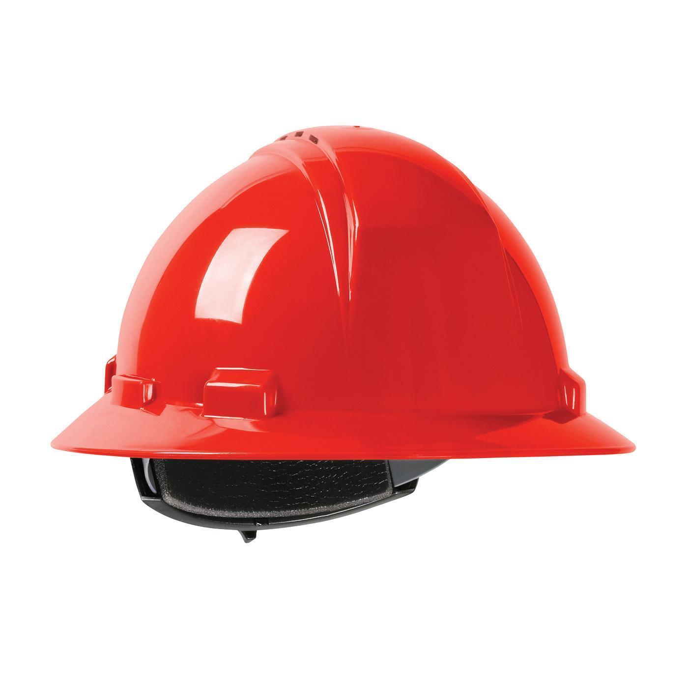 Milwaukee&reg; 48-73-1320 Adjustable Front Brim Safety Helmet, LEXAN&trade; Polycarbonate, Padded Suspension, ANSI Electrical Class Rating: Class C, ANSI Impact Rating: Type II, Swing Wheel Ratchet Adjustment