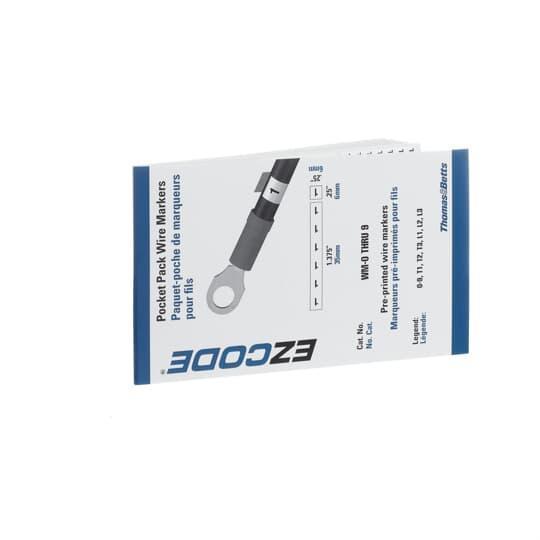 E-Z Code&reg; WM-0-THRU-9