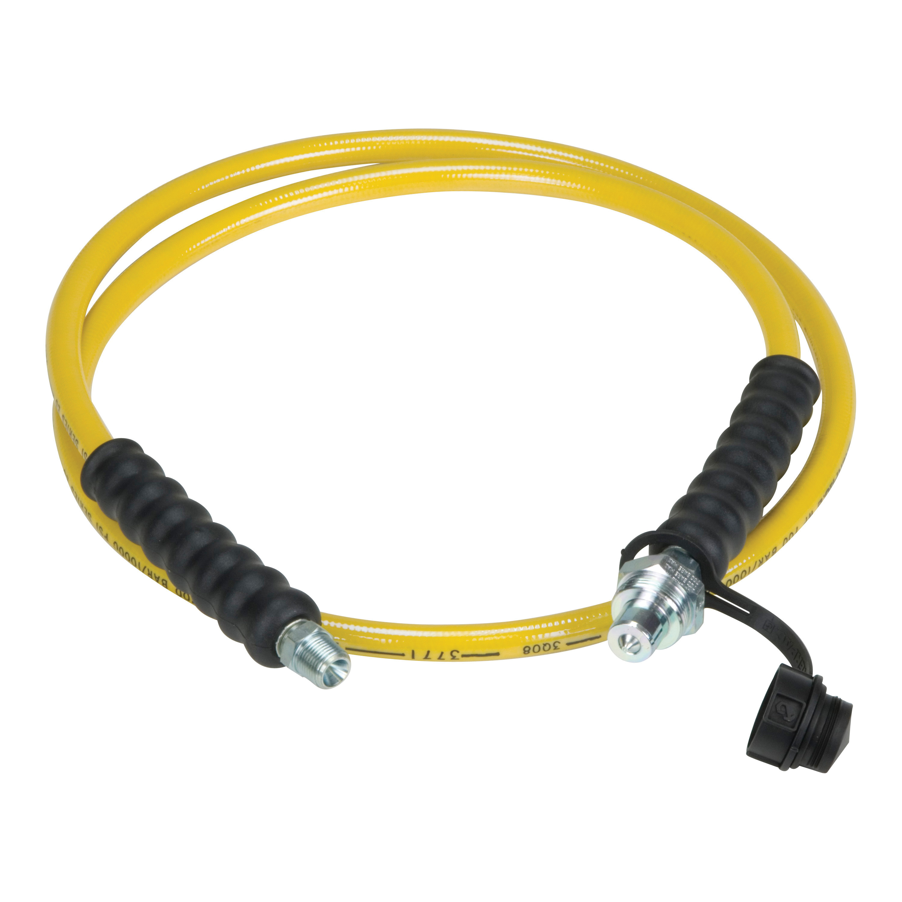 Enerpac® H-9210 High Pressure Hydraulic Hose, 3/8 in Nominal, MNPT End Style, 10 ft L, 700 bar Working, Rubber, Domestic