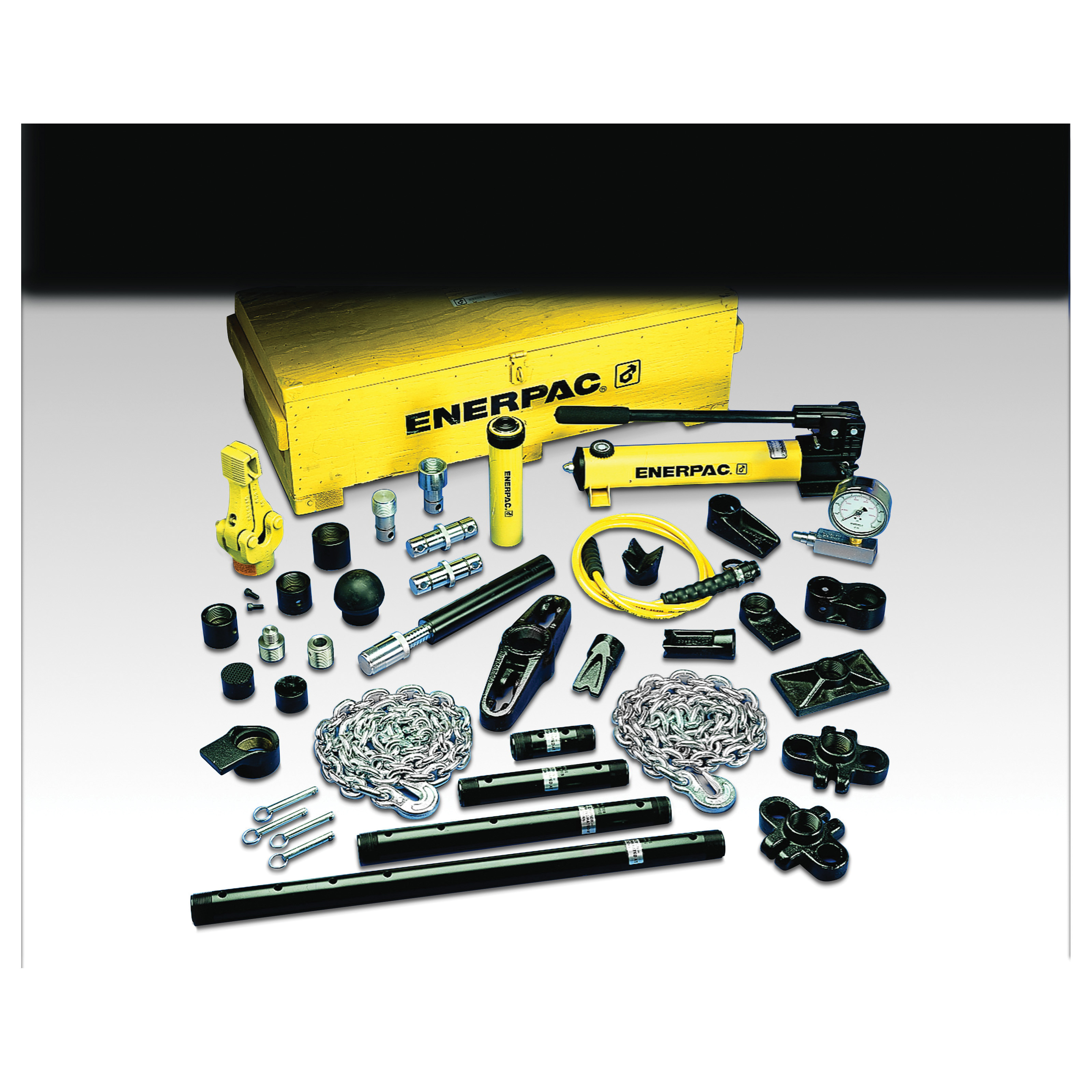 Enerpac® FZ-1617 FZ Series High Pressure Straight Hydraulic Nipple, 3/8 in Nominal, Male NPTF, Steel, Domestic