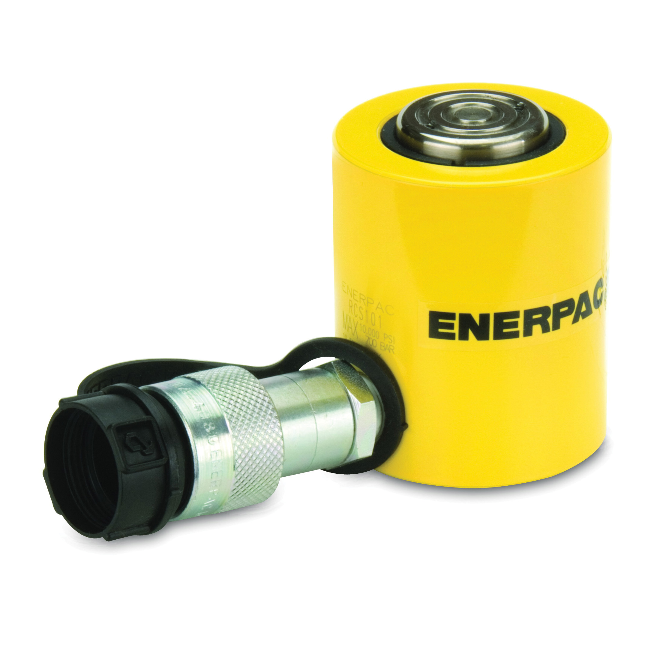 Enerpac® RC-154 DUO General Purpose Single Acting Hydraulic Cylinder, 15 ton Capacity, 2 in Dia Bore, 4 in L Stroke, 7.88 in H Retract, 1.63 in Dia Rod, 700 bar