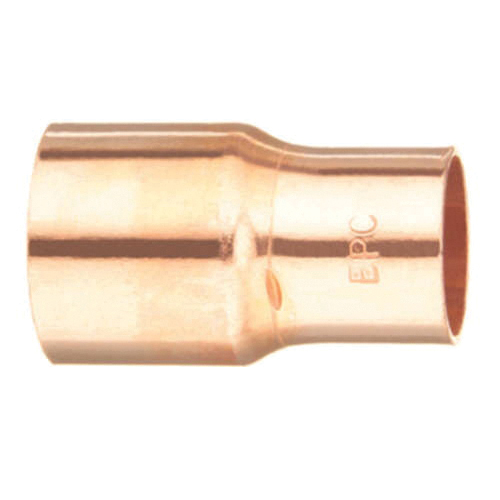 EPC 10030714 101-R Solder Reducing Coupling With Stop, 3/4 x 5/8 in Nominal, C x C End Style, Copper, Domestic