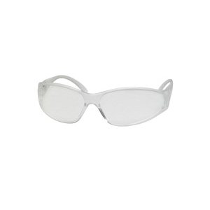 ERB&reg; 15300 Boas&reg; Economy Safety Glasses, Uncoated, Clear Lens, Wrap Around Frame, Polycarbonate Frame, ANSI Z87.1
