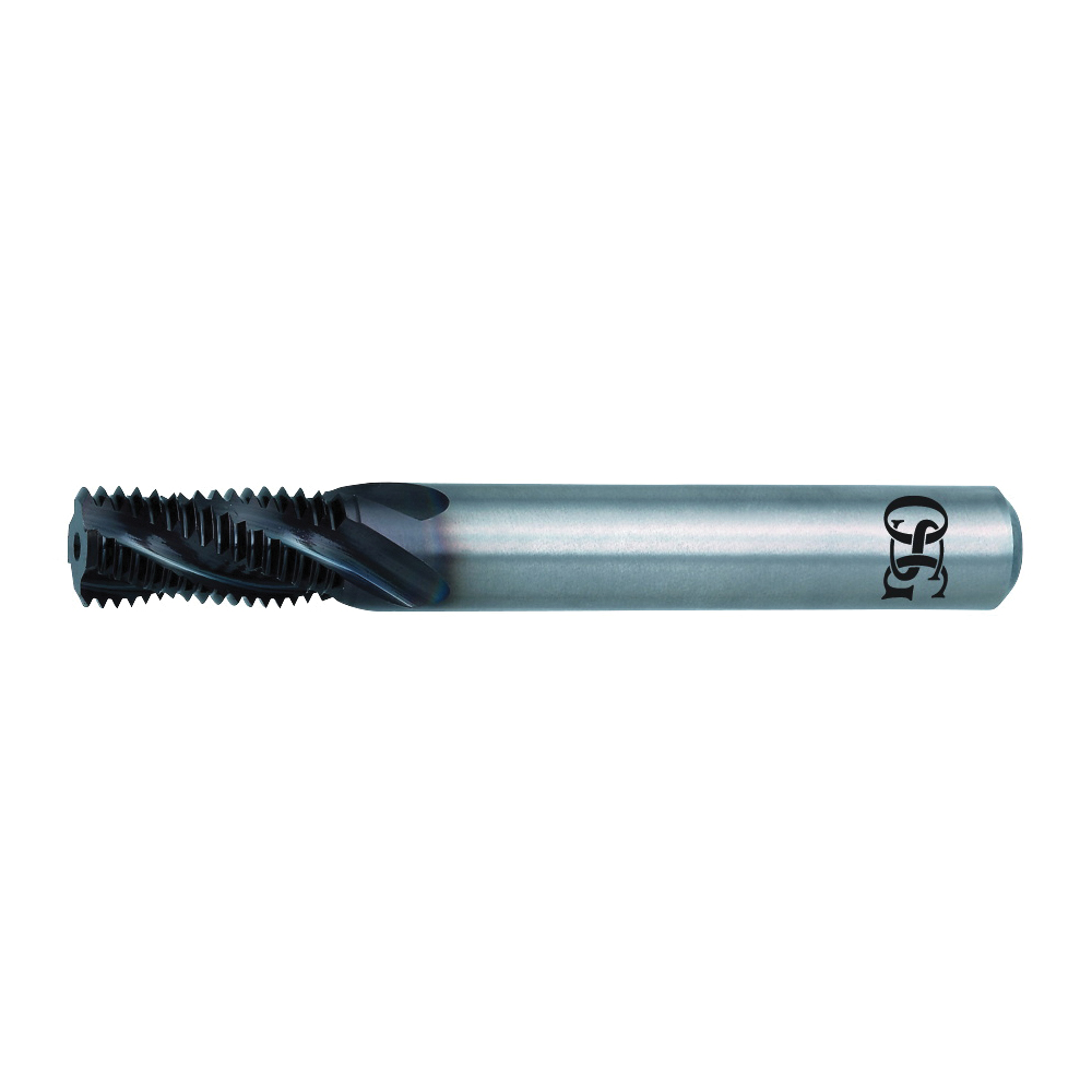 product EXO® 1716401 315 High Performance Spiral Flute Tap, Right Hand Cutting, #10-32 Thread, H3 Thread Limit, Semi-Bottoming Chamfer, Right Hand Flute Direction, 3 Flutes, Steam Oxide, VC-10
