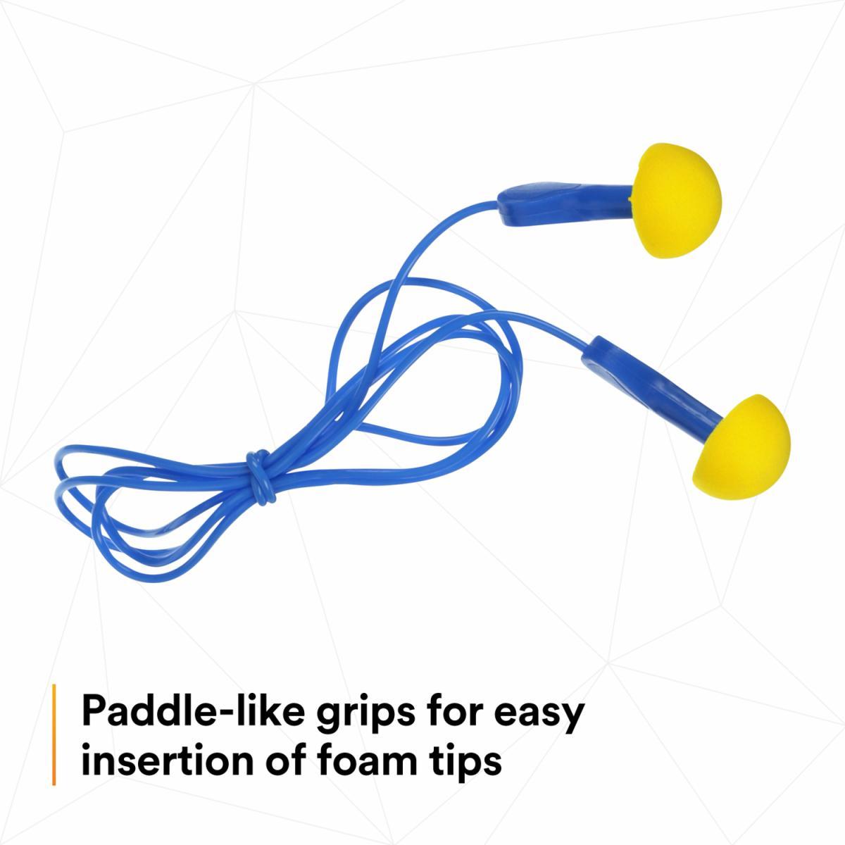 Moldex&reg; 6645 SparkPlugs&reg; PlugStation&reg; Earplugs, 33 dB Noise Reduction, Tapered Shape, ANSI S3.19-1974, Disposable, Uncorded Design