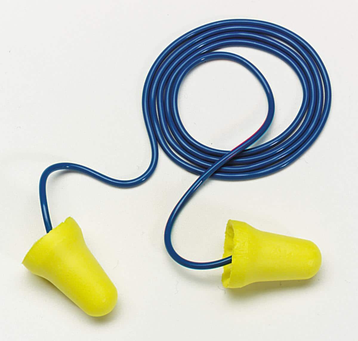 E-A-R&trade; 8052912063 Neons&trade; Earplugs, 33 dB Noise Reduction, Tapered Shape, CSA Class AL, Disposable, Uncorded Design