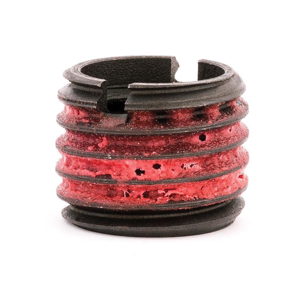 E-Z LOK&trade; 329-10 Solid Wall Self-Locking Thread Insert, 5/8-11 Internal x 7/8-9 External, 11/16 in OAL, Carbon Steel