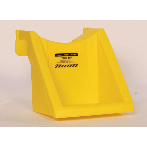product Justrite® 28259 Drum Grate, 48 in L x 24 in W, For Use With EcoPolyBlend™ 2-Drum Spill Pallets and Accumulation Centers, Recycled Polyethylene, Black