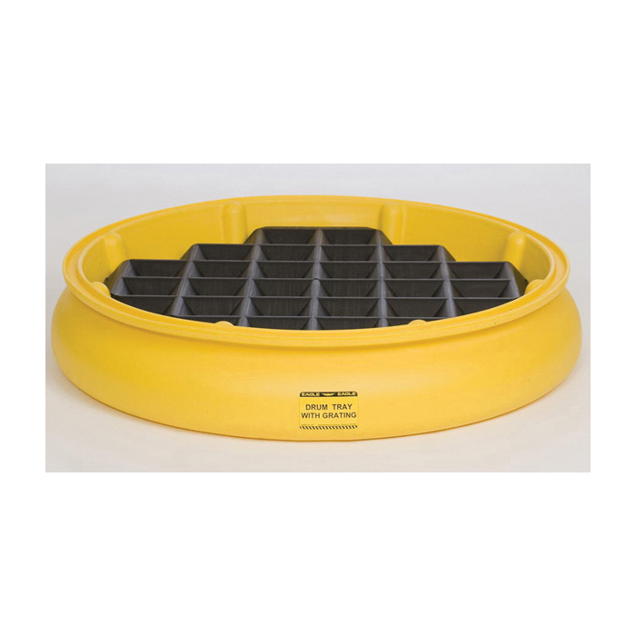 product UltraTech 1036 Ultra-Utility Tray, 4 in H X 44 in L X 52 in W, Polyethylene, Black, 30 gal Spill Capacity