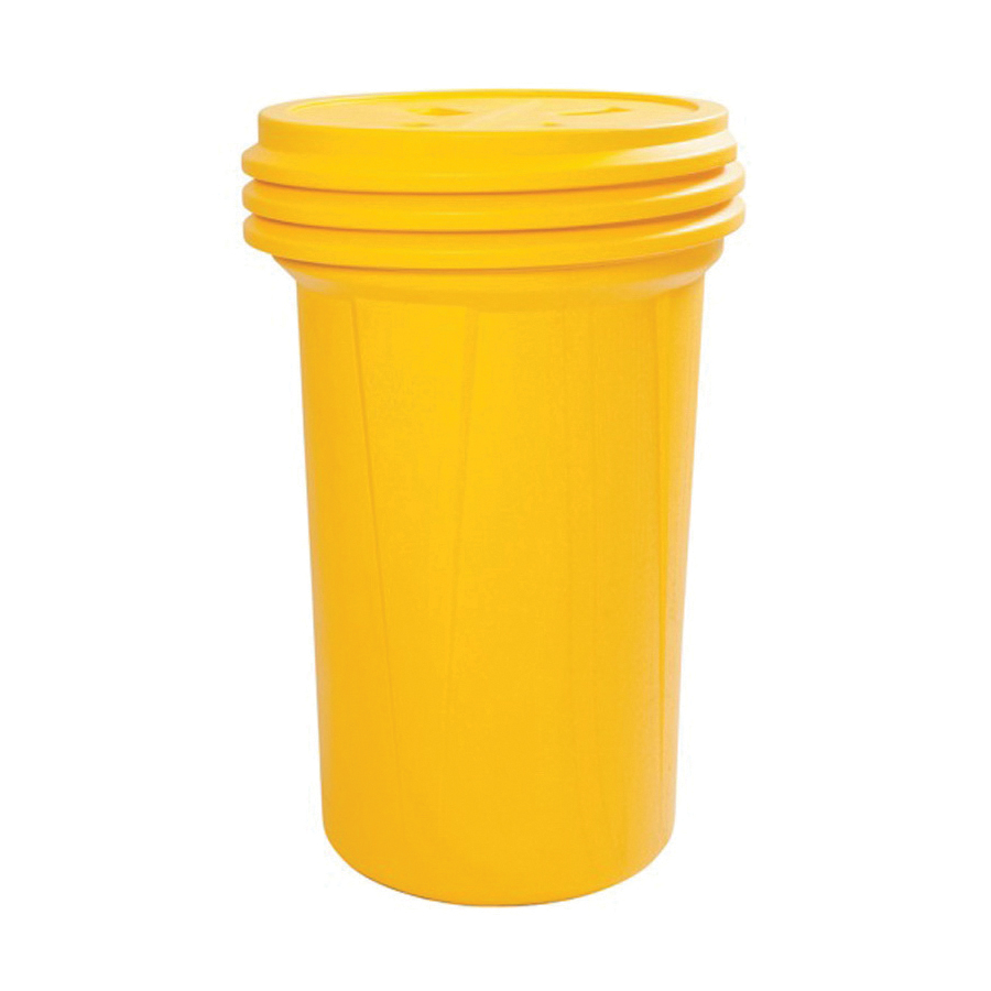 product Eagle Manufacturing 1655 Labpack Drum, 55 gal Volume, Open Head, Plastic Lever Lock Ring Closure, HDPE, 39-1/8 in OAH