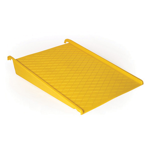 product Eagle Manufacturing 1645 Low Profile Spill Containment Pallet, 4 Drums, 66 gal Spill, 8000 lb Load, HDPE
