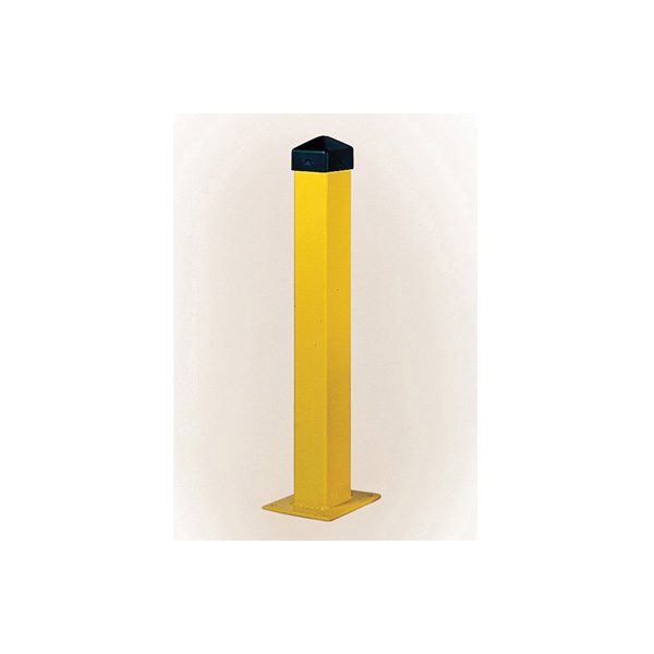 product Eagle Manufacturing 1710LM Column Protector With Reflective Straps, Fits Column Size 10 in, Fits Column Shape Round/Square, 42 in H, HDPE, Hi-Viz Lime