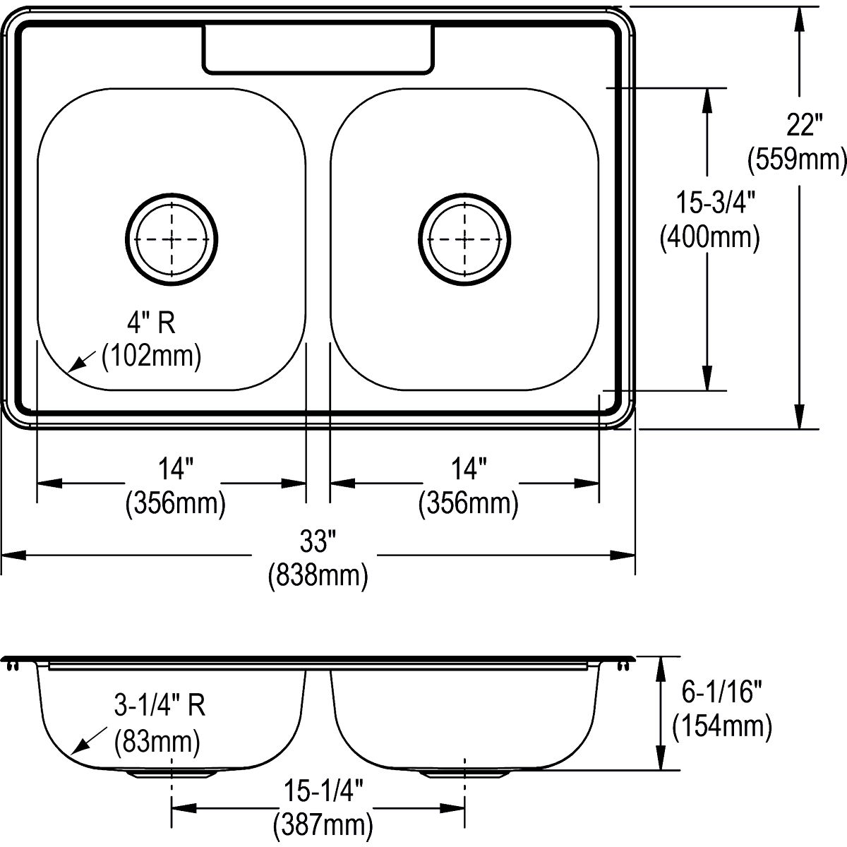 Elkay&reg; KW10233221 70727