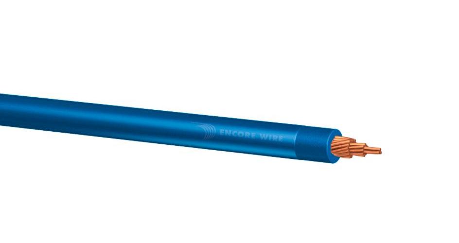 WIRE 16 TFFN STRANDED BLUE 2500
