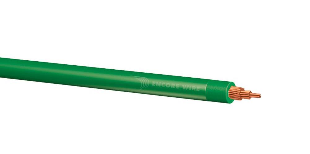 WIRE 16 TFFN STRANDED GREEN - 2500FT