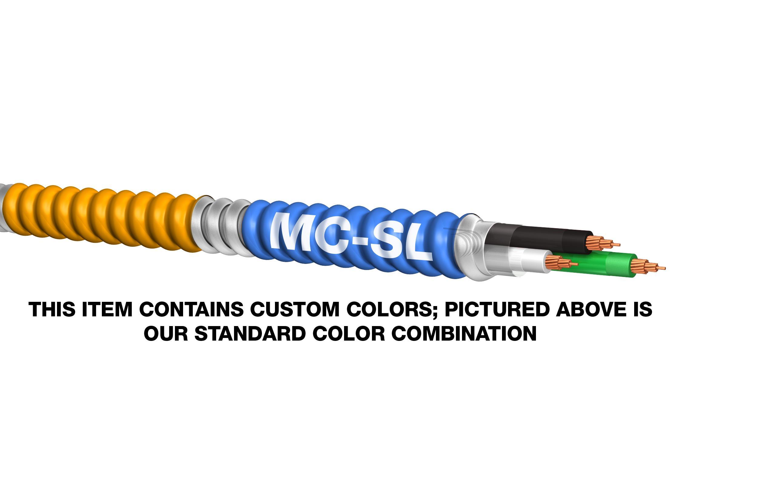 WIRE 12/2 MC STEEL JACKET - 250FT COIL 81749