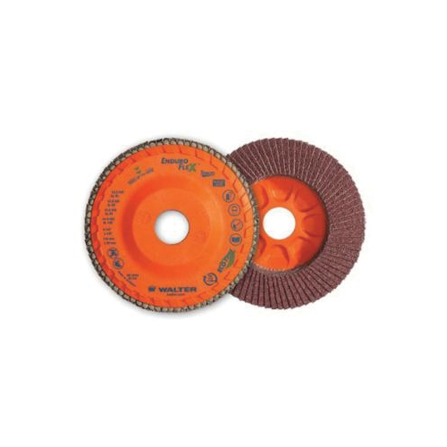 product 3M™ Cubitron™ II Flap Disc 967A, 80+, T27 Quick Change, 4-1/2 in x 5/8