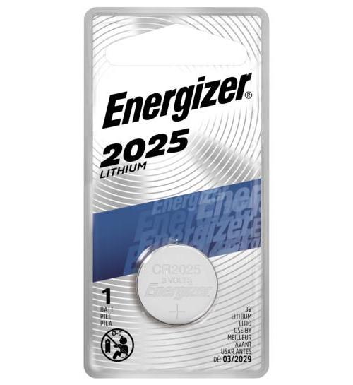 Energizer® ECR2032 Coin Cell Battery, Lithium/Manganese Dioxide (Li/MnO2), 3 V Nominal, 235 mAh Nominal, 2032