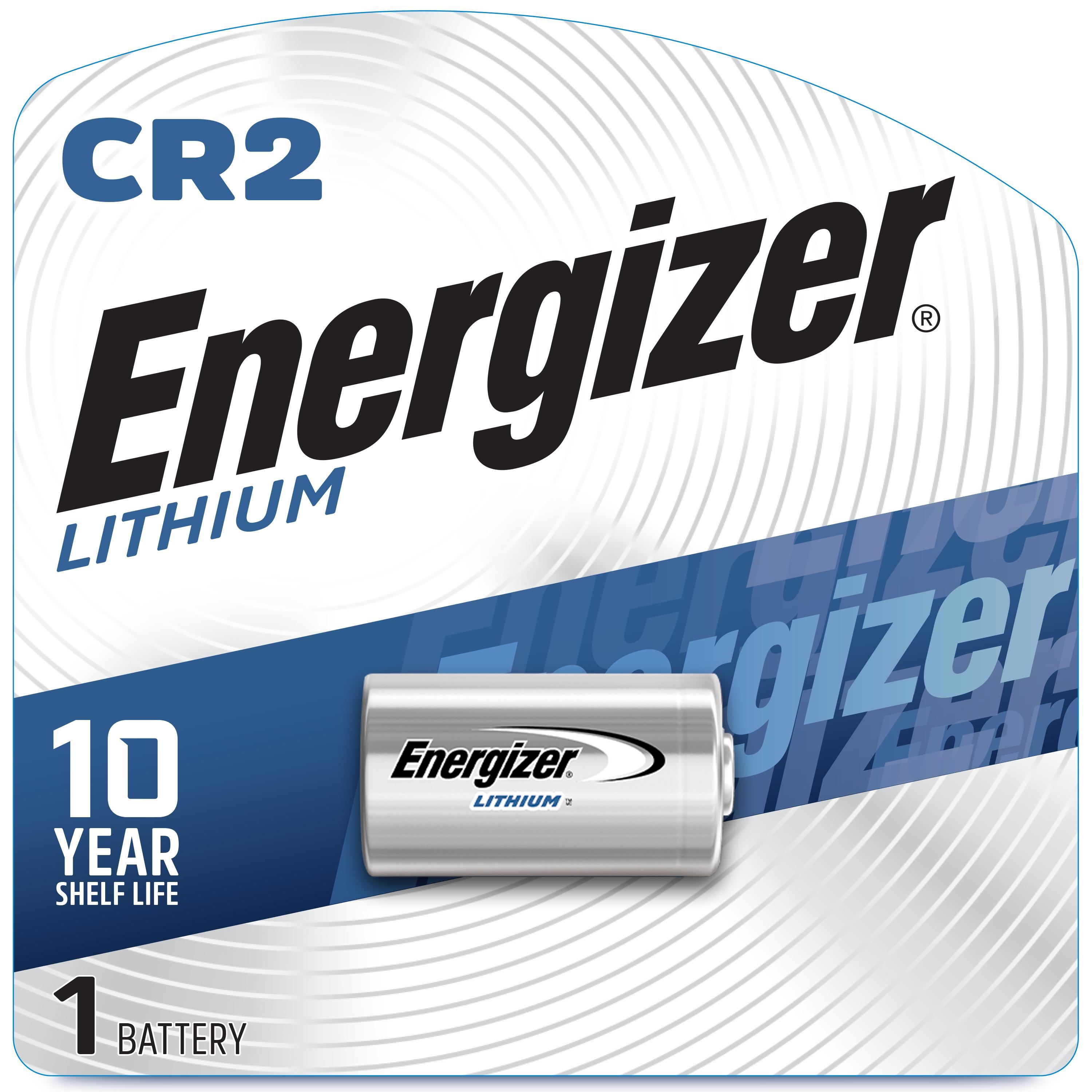 Energizer® EL123APBP Non-Rechargeable Battery, Lithium Manganese Dioxide (Li/MnO2), 3 V Nominal, 1500 mAh Nominal, 123