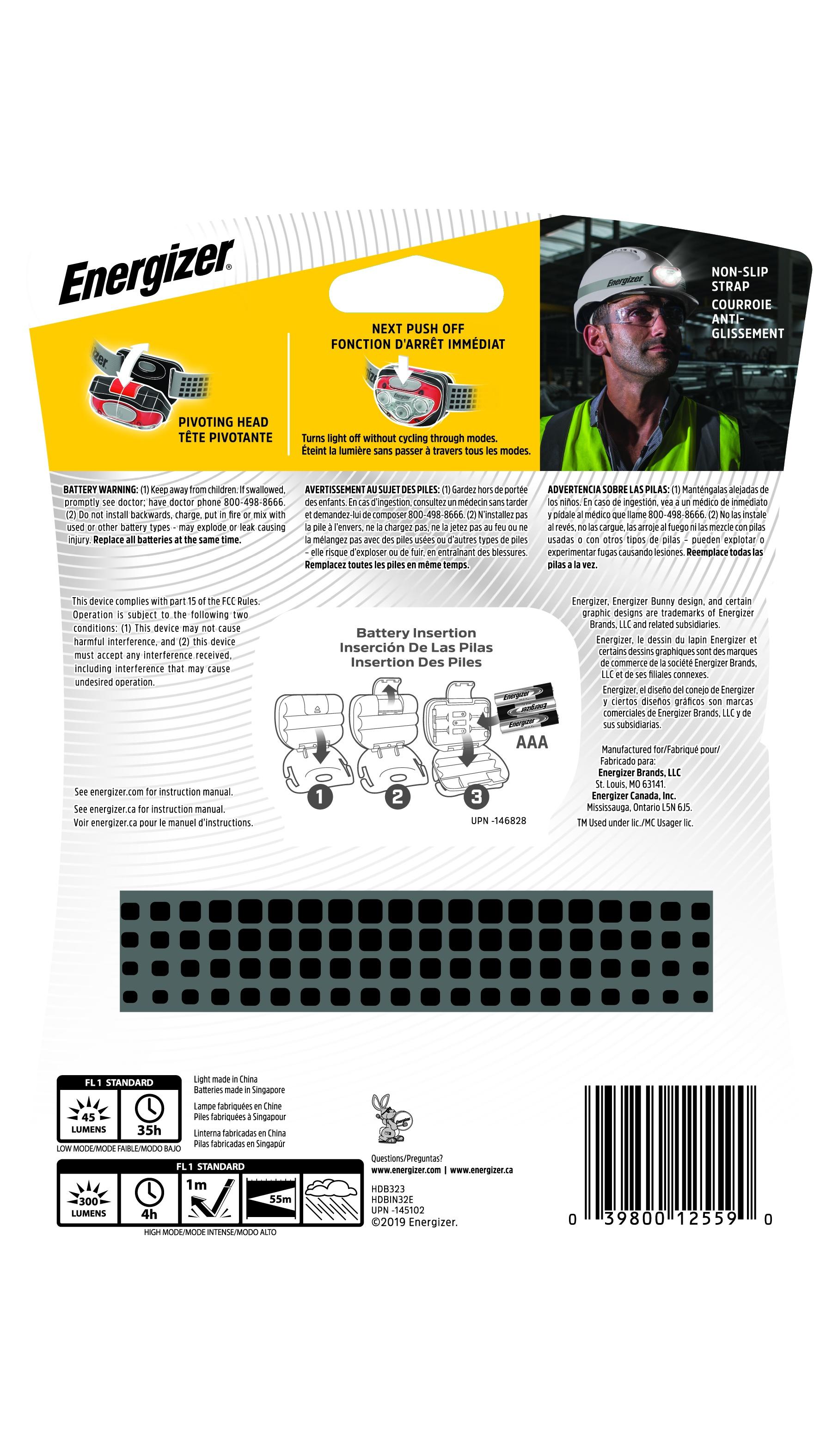 Energizer&reg; HDBIN32E UCC HDBIN32E