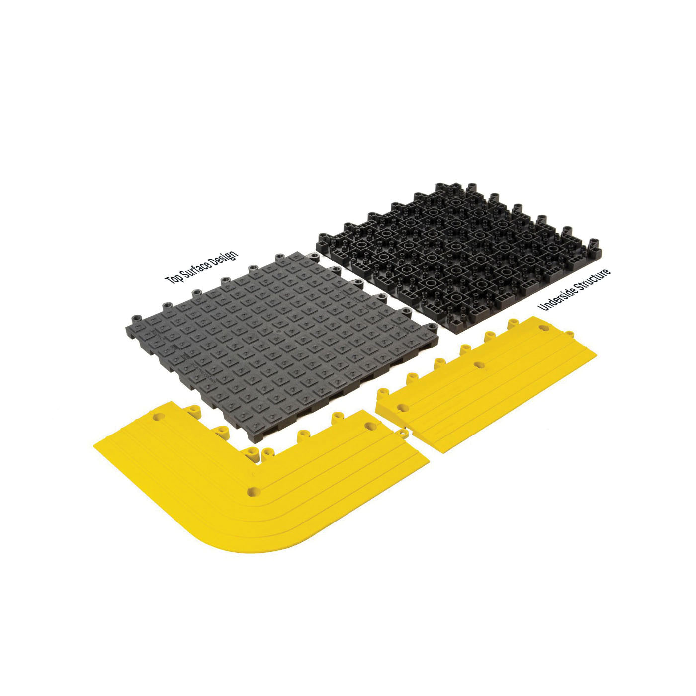 ErgoDeck&reg; 552.78x18x18BK-CS10 WEA 552.78X18X18BK-CS10