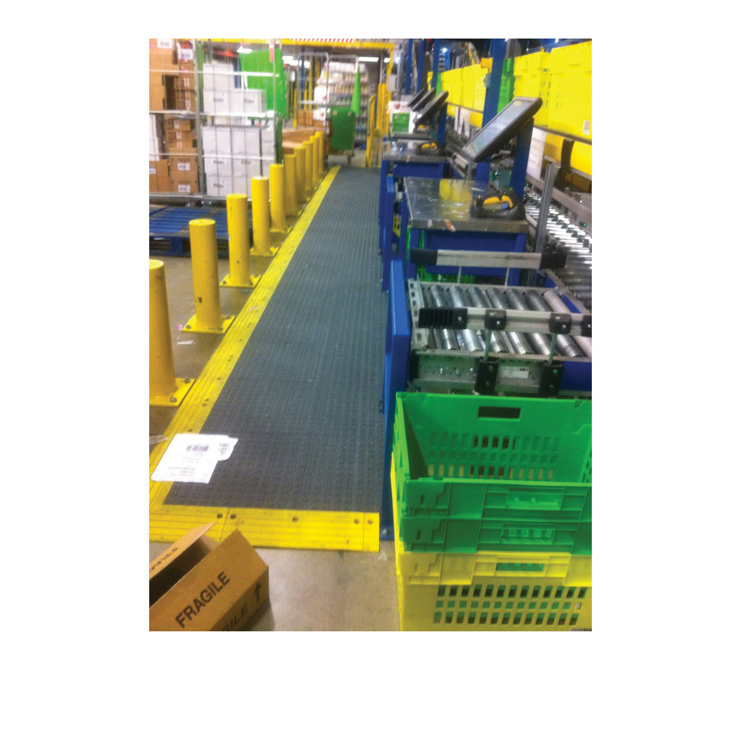 ErgoDeck&reg; 566.78x18x18BK-CS10 WEA 566.78X18X18BK-CS10