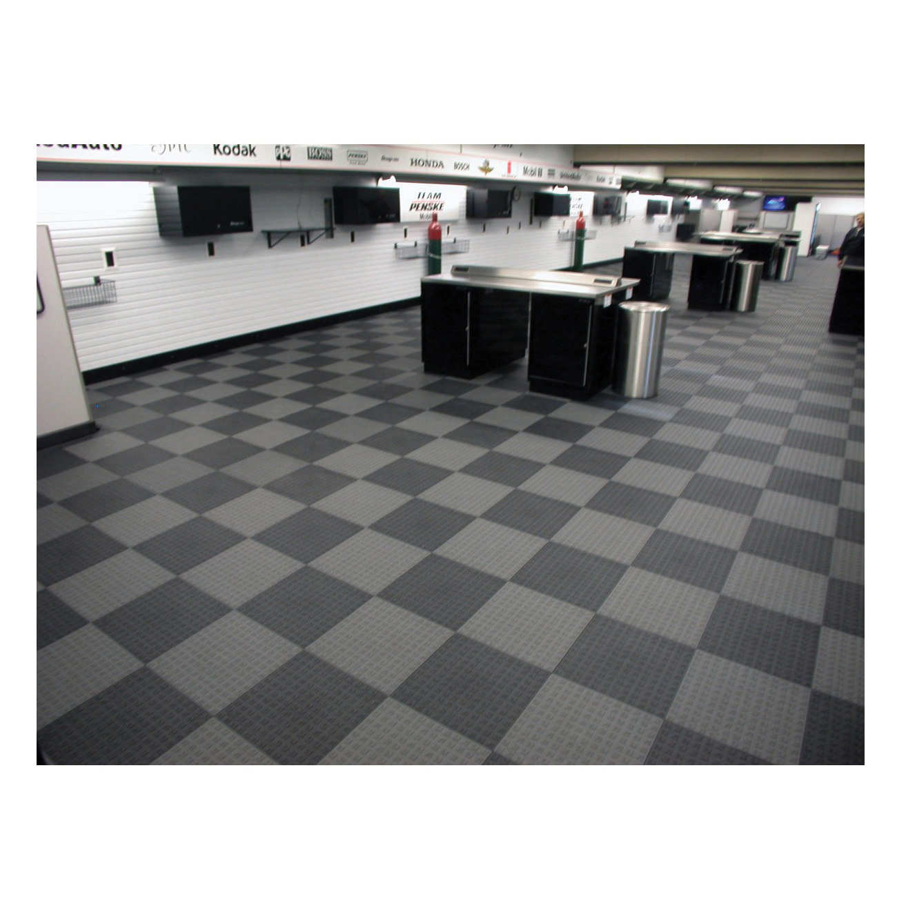 ErgoDeck&reg; 566.78x18x18BK-CS10 WEA 566.78X18X18BK-CS10