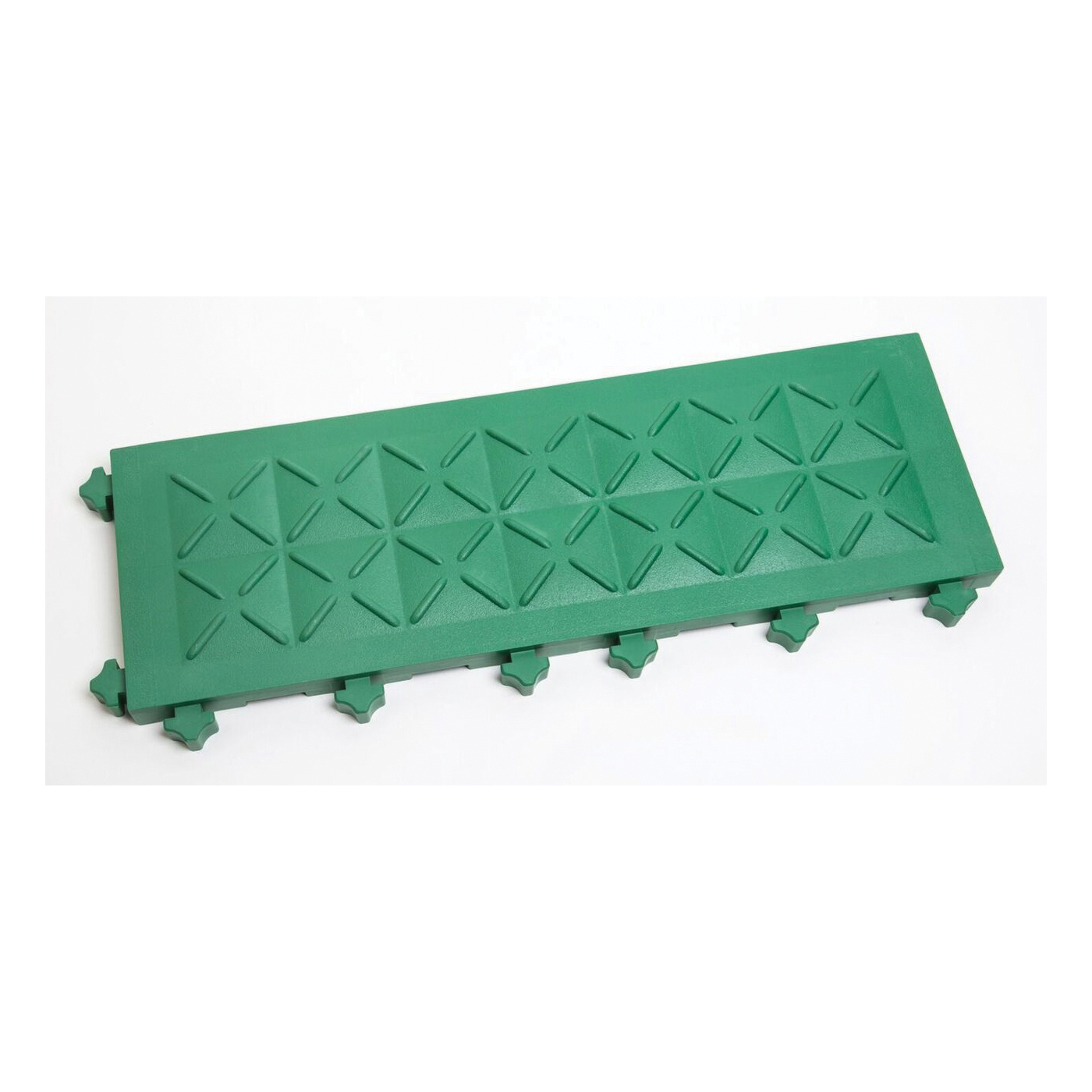 Ergo Advantage AG7-B Closed Highlighter Anti-Fatigue Mat, 6 in W x 1 in THK, PVC, Patented Ergonomic Domes With Anti-Slip Grit Surface Pattern, PVC Base, Resists: Fire