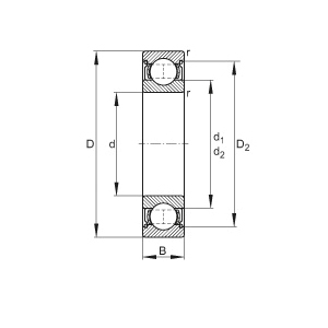 FAG 6222-2Z-C3 FAG6222-2ZC3
