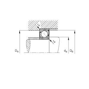 FAG 7304-B-XL-2RS-TVP FAG7304BXL2RSTVP