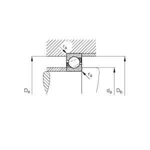 FAG 7208-B-XL-TVP-UA FAG7208BXLTVPUA